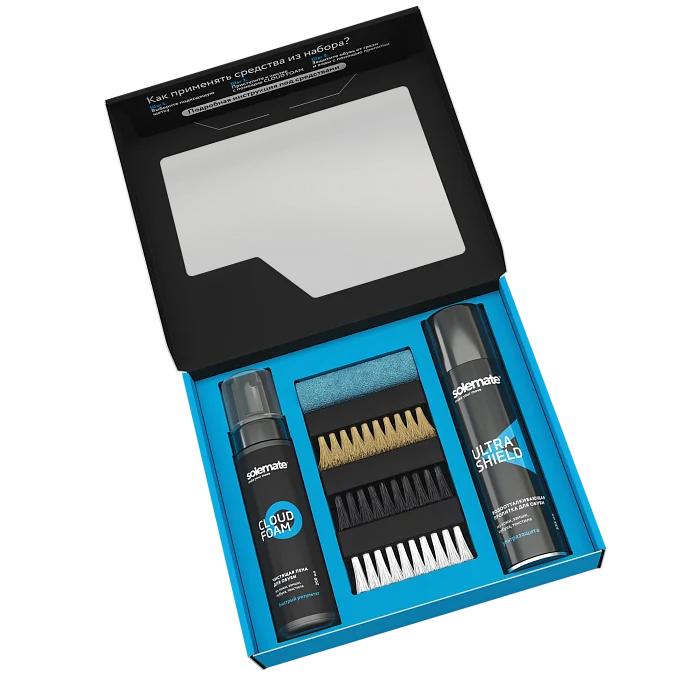 Набор по уходу за обувью и одеждой Solemate City Box
