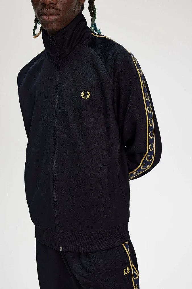 Олимпийка Fred Perry Contrast Tape Track Jacket