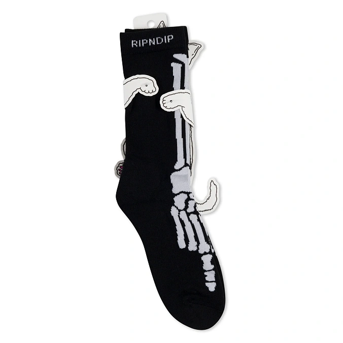 Носки RIPNDIP Skelly Nerm Socks Black