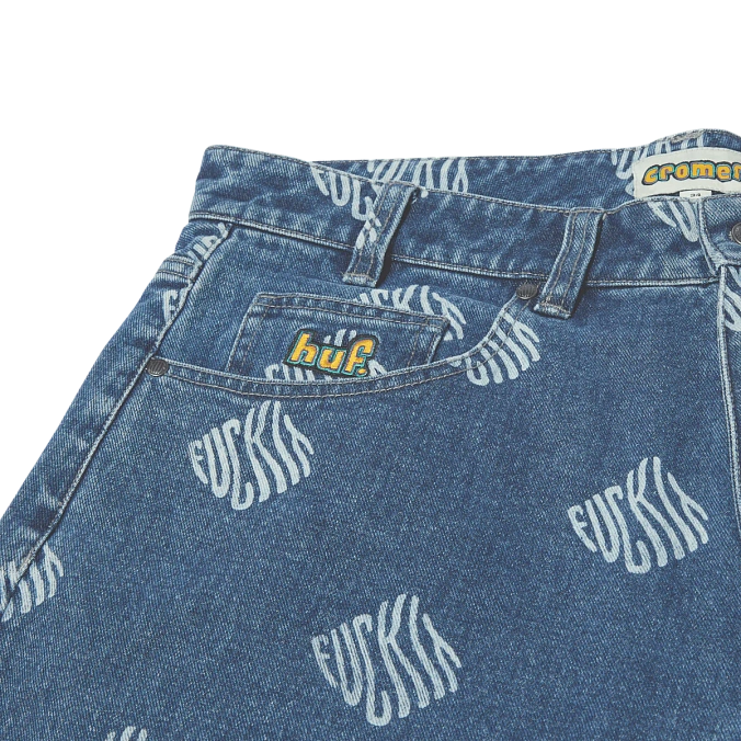 Джинсы HUF Cromer Print Pant