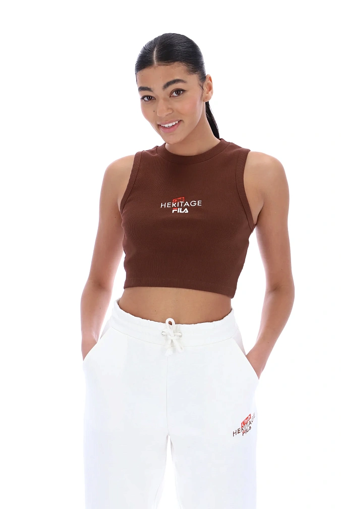 Кроп-топ женский FILA Rya Ribbed Crop Top