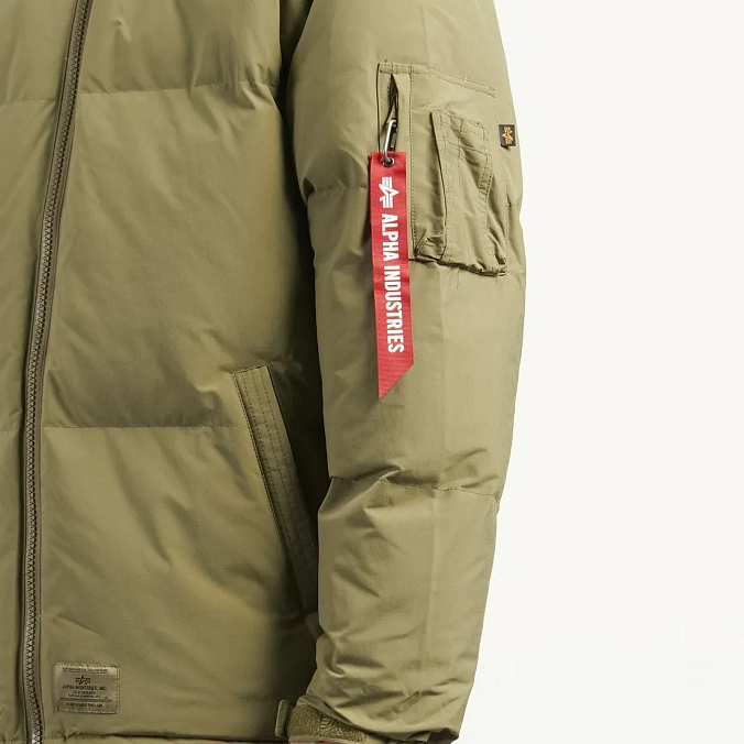 Пуховик мужской Alpha Industries Puffer Parka OG-107 Green